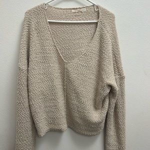 rewind - cream colored sweater